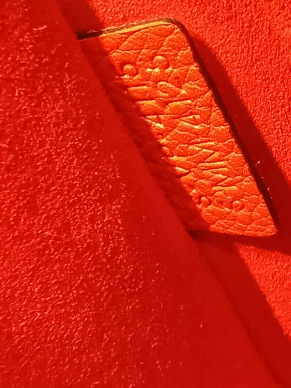 Celine Luggage Nano Red