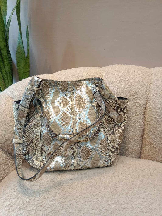 Jimmy Choo Snakeskin Hobo Bag