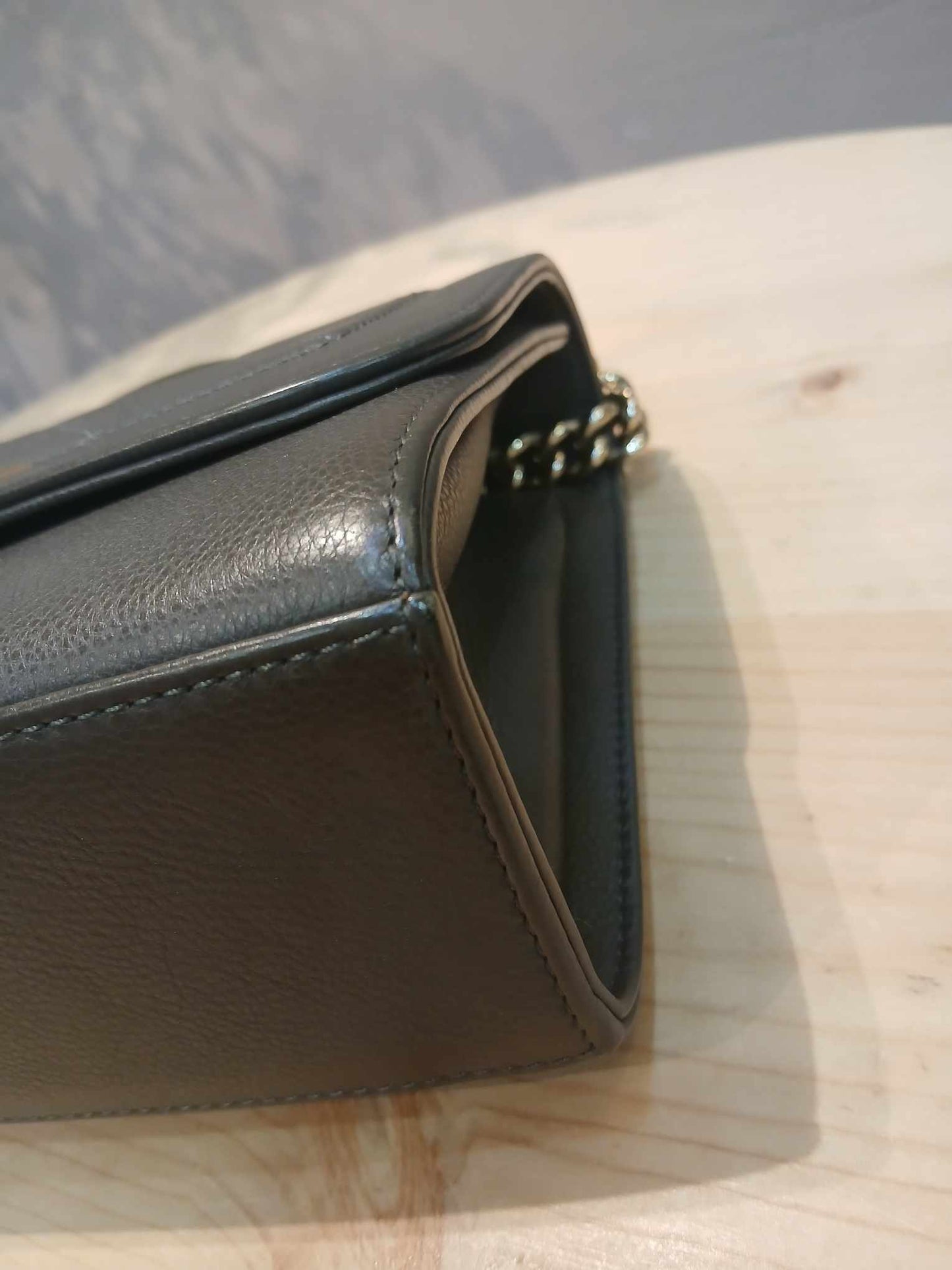 Chanel Label Click Small Quilted Calfskin Series 23