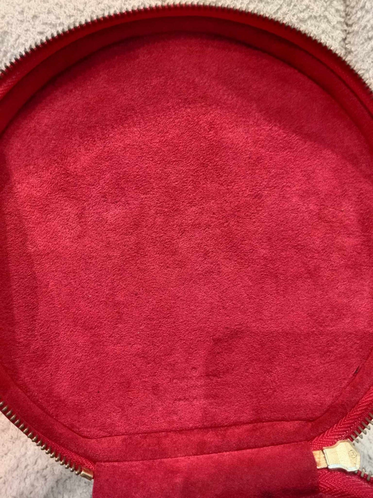 Louis Vuitton Red Epi Cannes Vanity Case