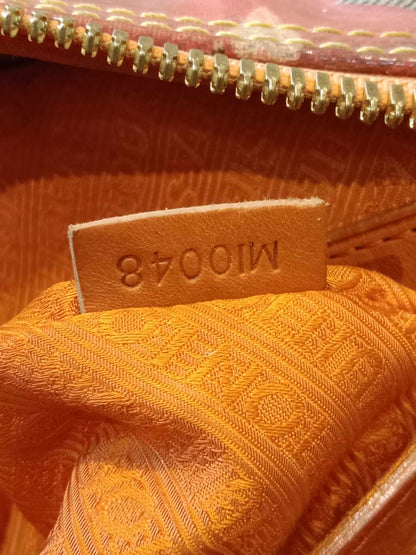 Louis Vuitton Richard Prince Limited Edition Le Rosel Orange Denim Pulp Weekender Bag