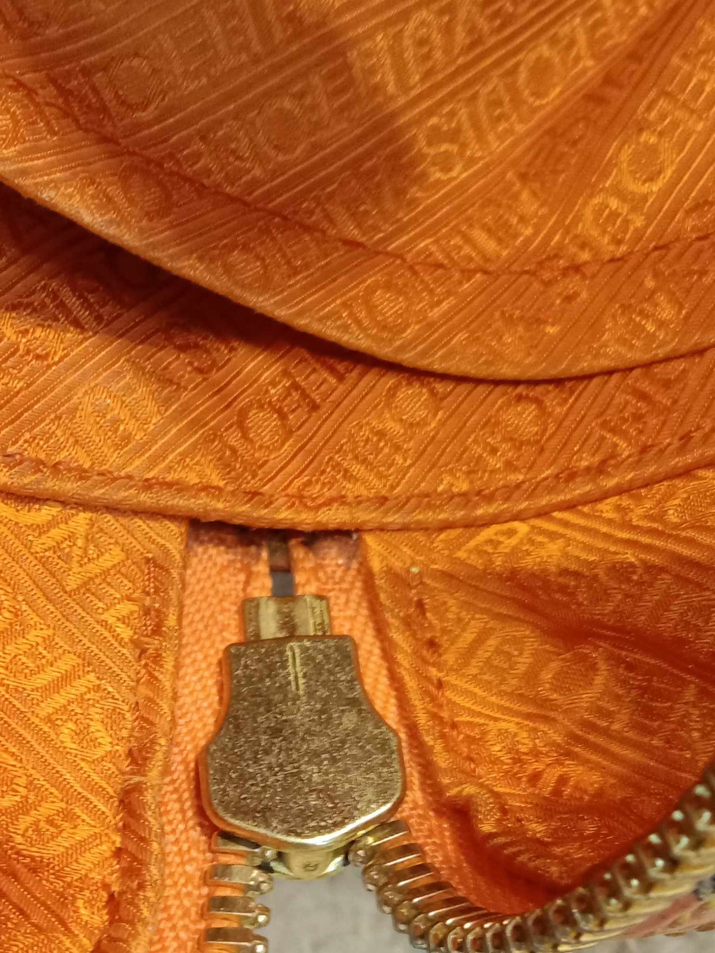 Louis Vuitton Richard Prince Limited Edition Le Rosel Orange Denim Pulp Weekender Bag
