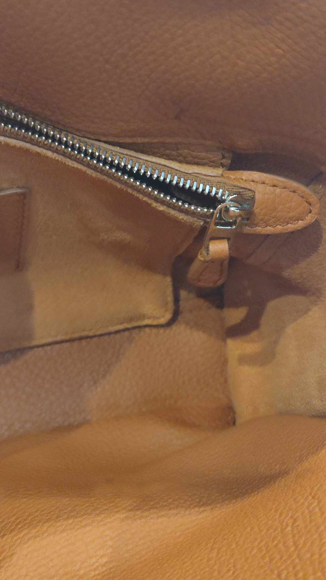 Loro Piana Odessa Cluisee Top Handle Brown Bag