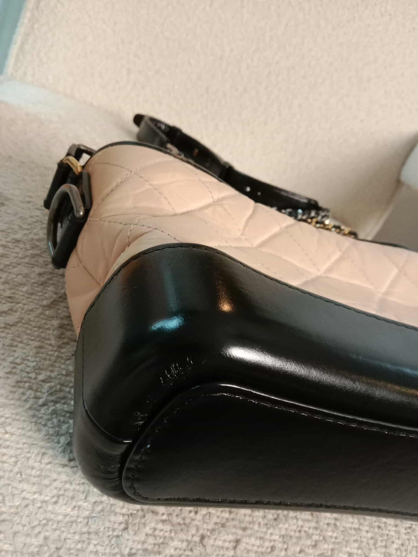 Chanel Gabrielle Bicolor Peach/Black Series 27