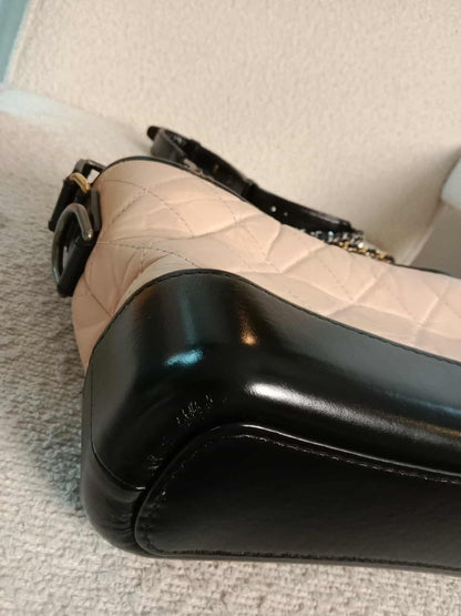 Chanel Gabrielle Bicolor Peach/Black Series 27