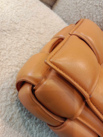 Bottega Veneta Padded Cassette Caramel Crossbody Bag