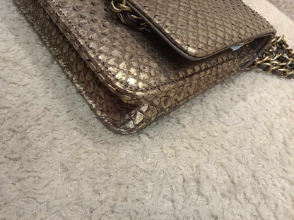 Chanel Wallet on Chain Python Gold Series 20