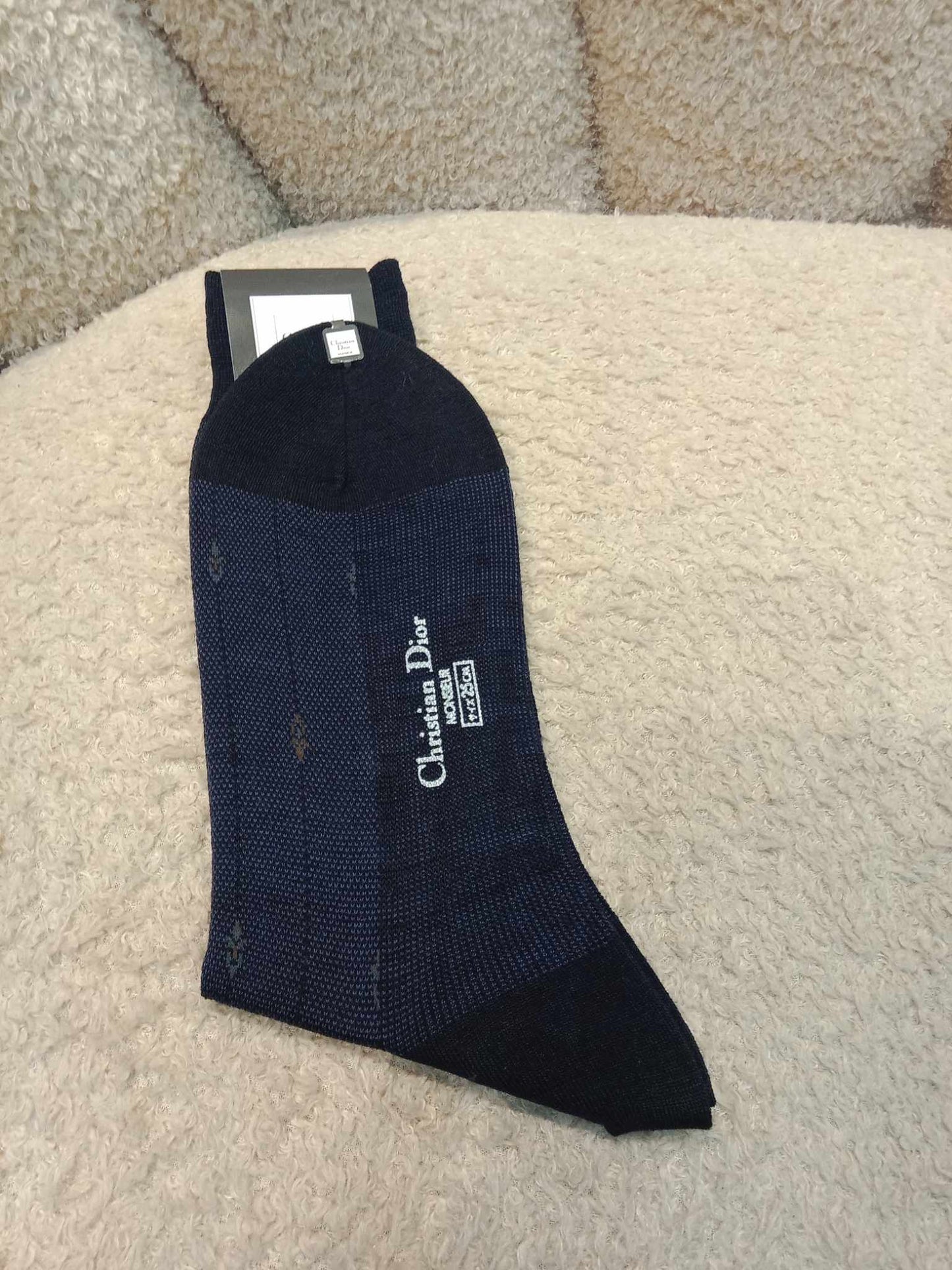 Dior Socks Monsieur Black/Blue