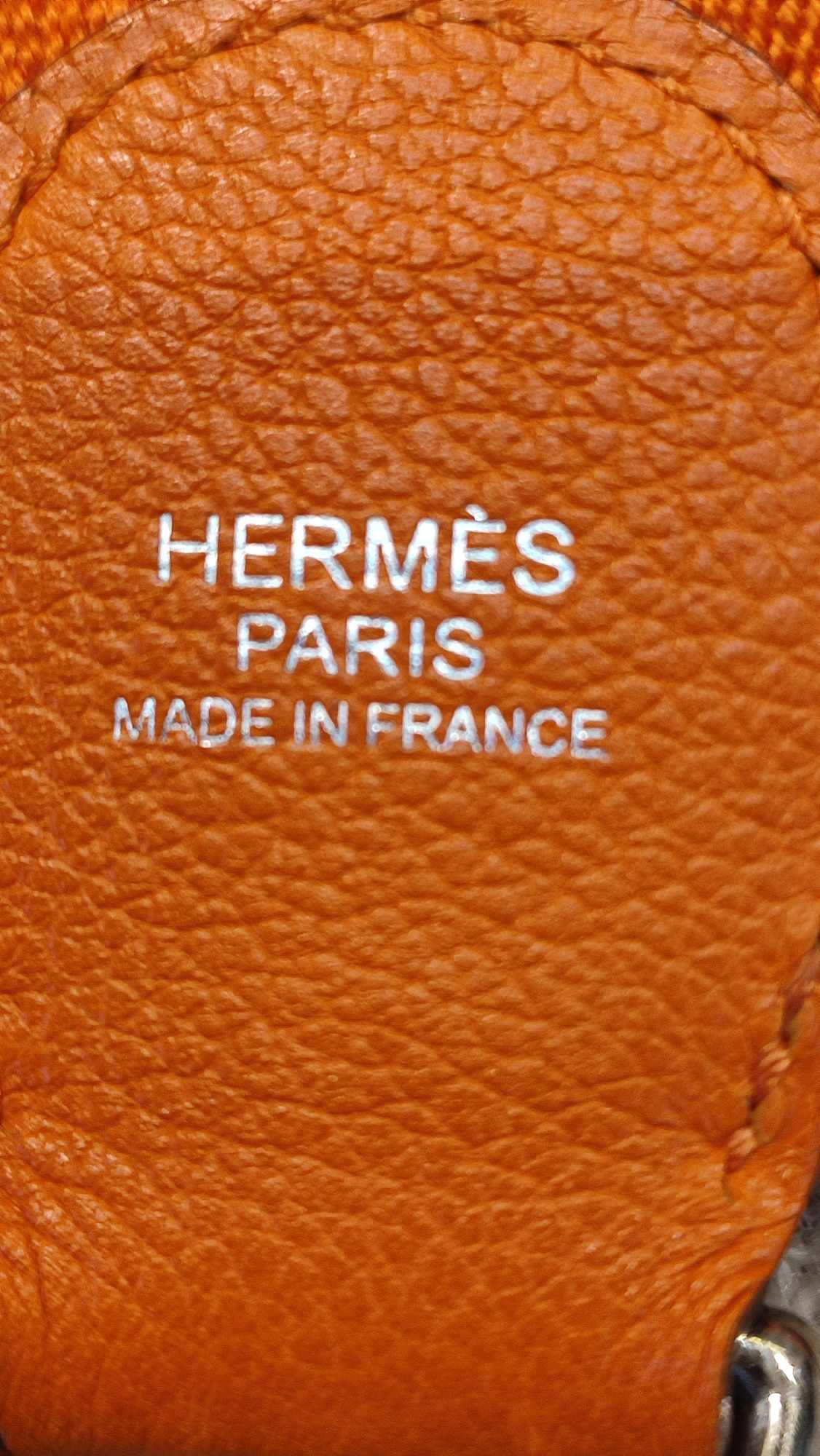 Hermes Toolbox 26 Poppy Orange Evercolor/Swift Stamp T 2015