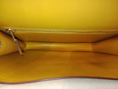 Hermes Constance 24 Jaune Ambre Epsom Stamp C 2018