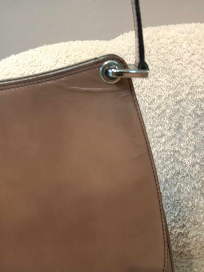 Bally Vintage Brown Shoulder Bag