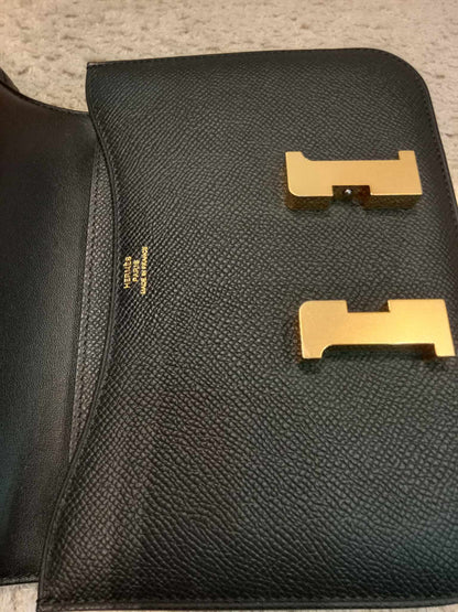 Hermes Constance 18 Black Stamp B 2023