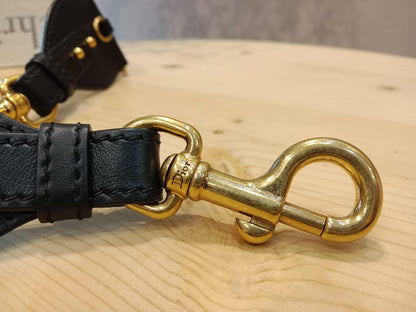 Dior Embroidered Logo Shoulder Strap