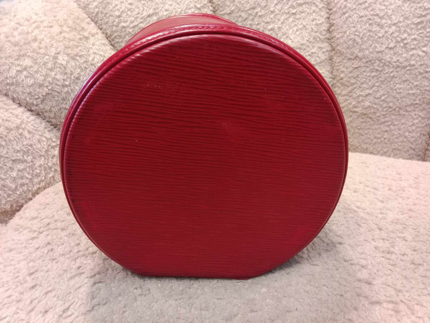 Louis Vuitton Red Epi Cannes Vanity Case