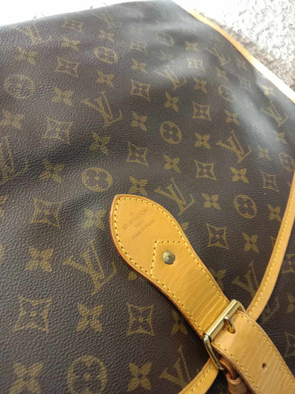 Louis Vuitton Monogram Canvas Sac Chasse 2-Way Handbag