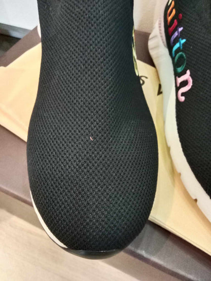 Louis Vuitton Aftergame Logo Sneakers Black 37