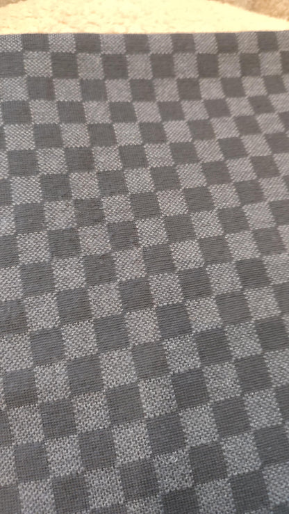 Louis Vuitton Damier Graphite Wool Scarf