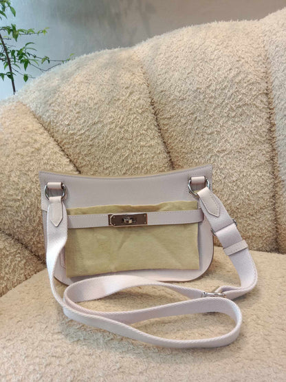 Hermes Mini Jypserie Mauve Pale Clemence Stamp B 2023