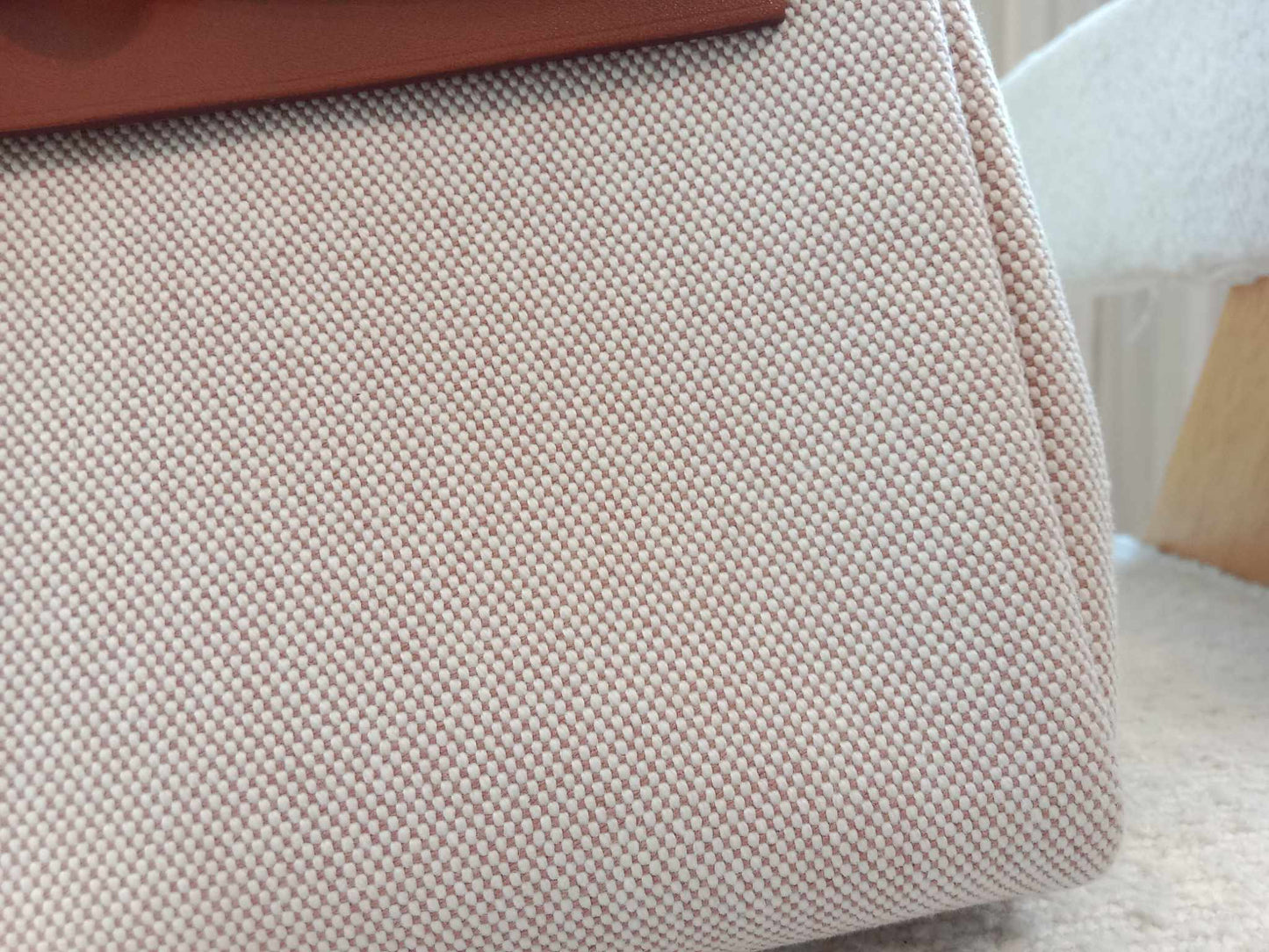 Hermes Mini Herbag Viking/Vache Hunter Ecru-Beige/Fauve Stamp  W 2024