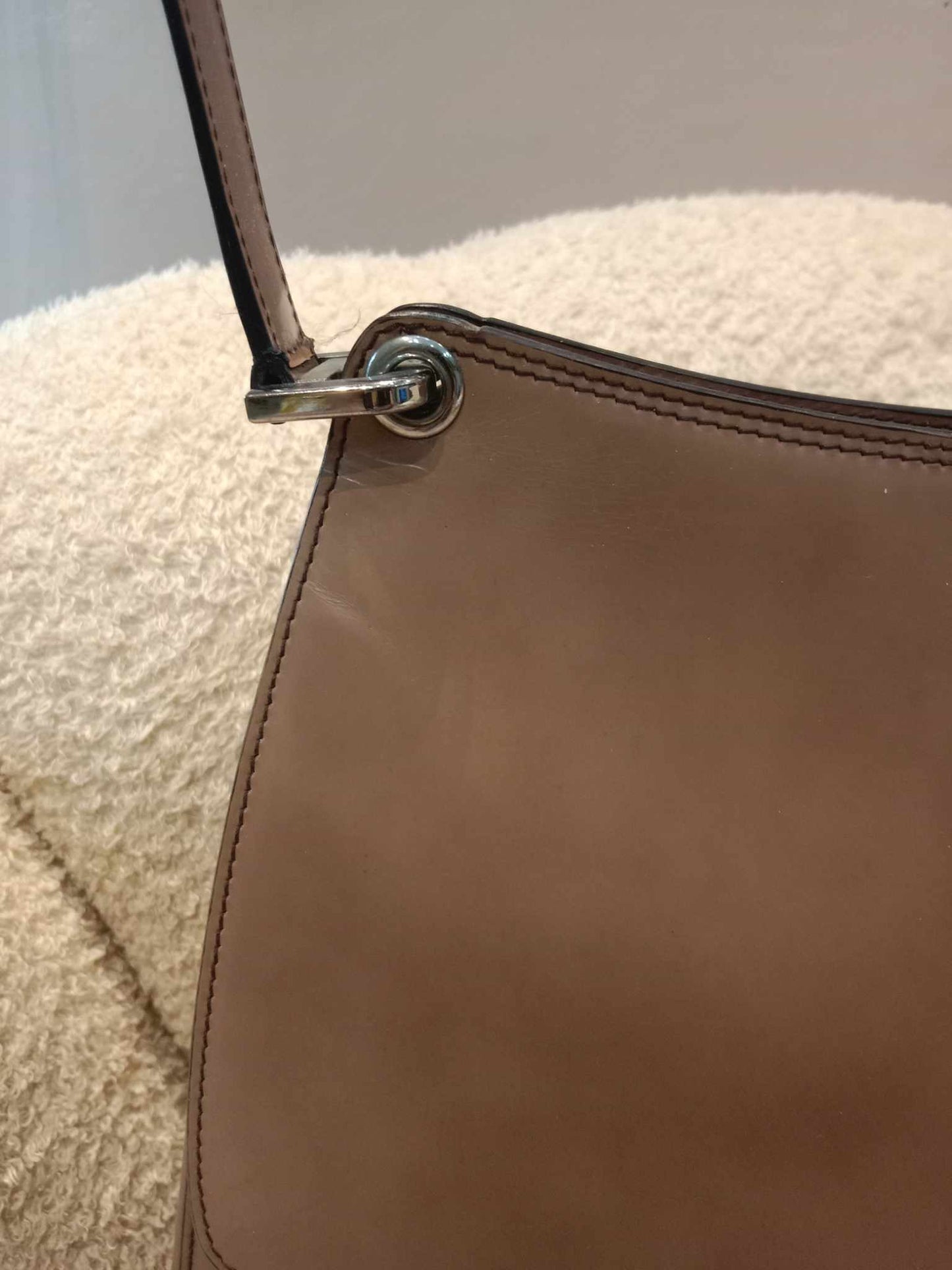 Bally Vintage Brown Shoulder Bag