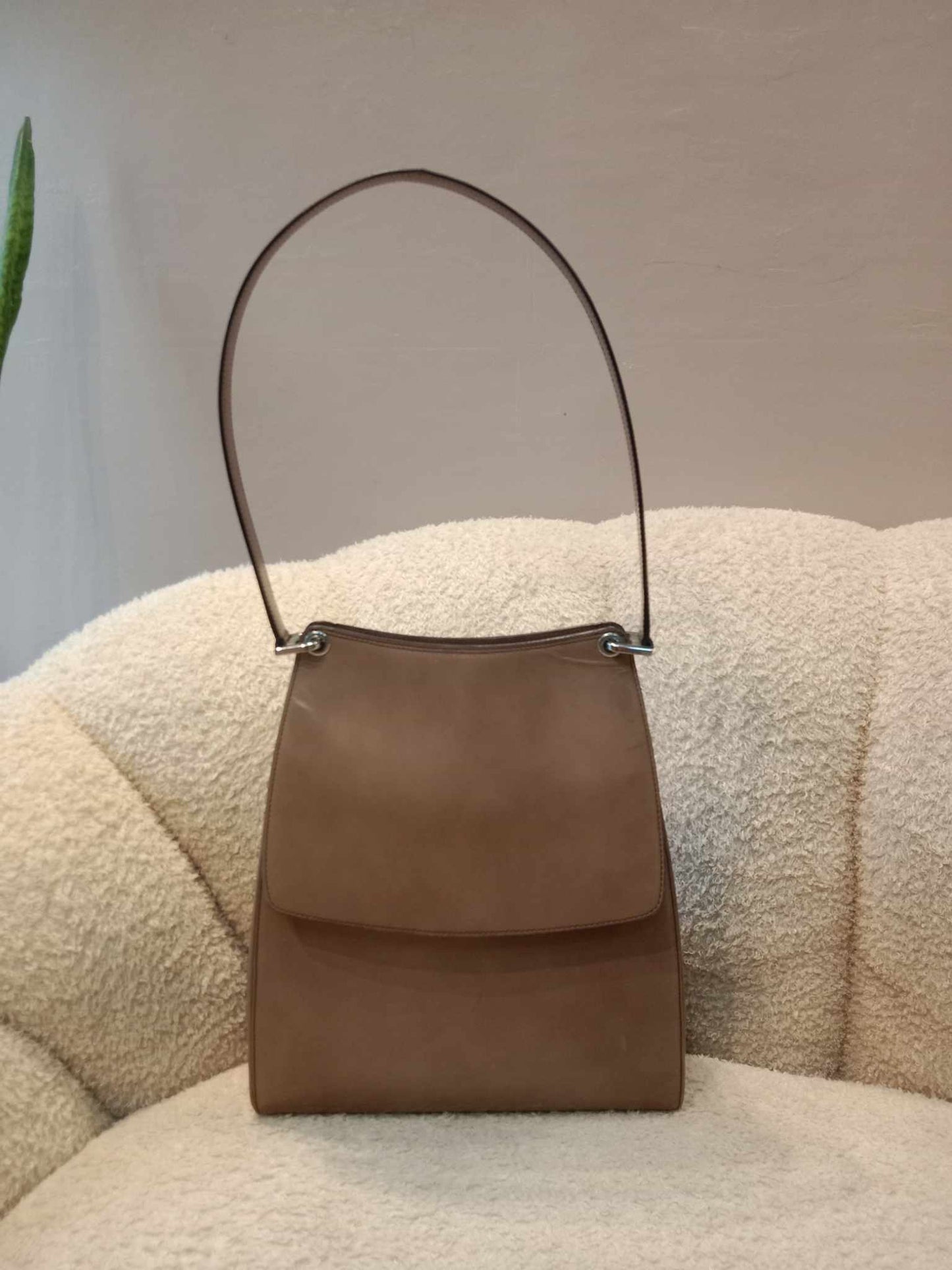 Bally Vintage Brown Shoulder Bag