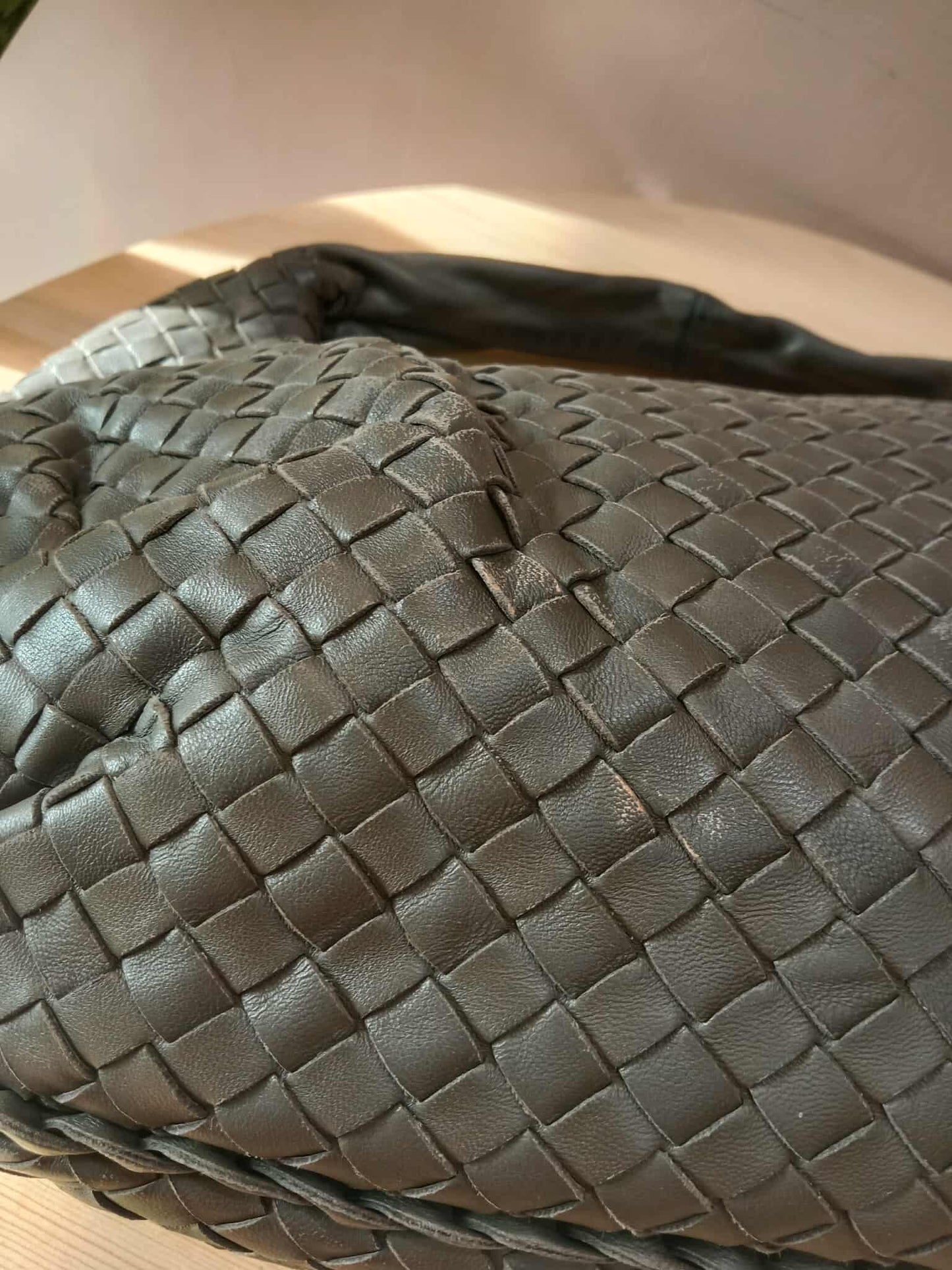 Bottega Veneta Belly Hobo Bag Gray