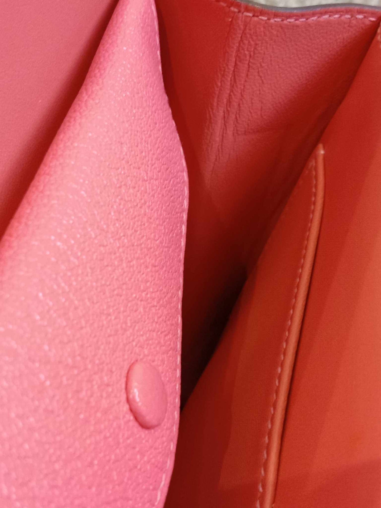 Hermes Verrou Clutch Rose Lipstick Chevre Stamp Y 2021