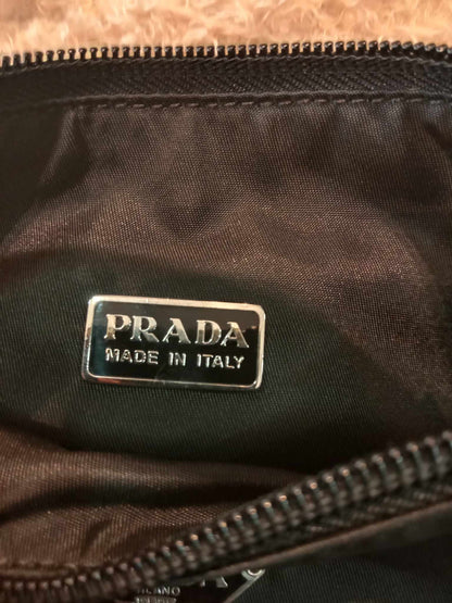 Prada Tessuto Mini Nylon Bag Black