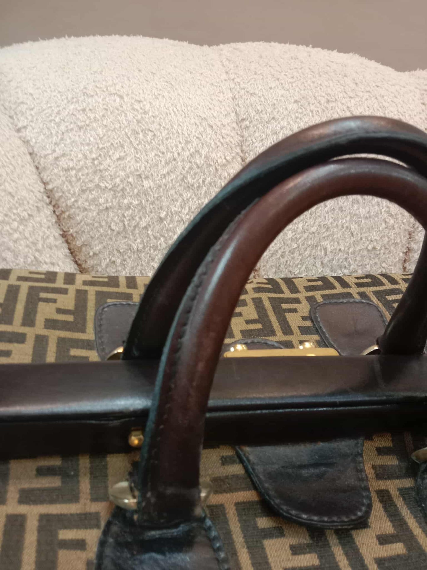 Fendi Boston Bag Brown