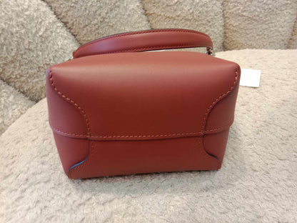 Longchamp Le Roseau Crossbody Brown Bag