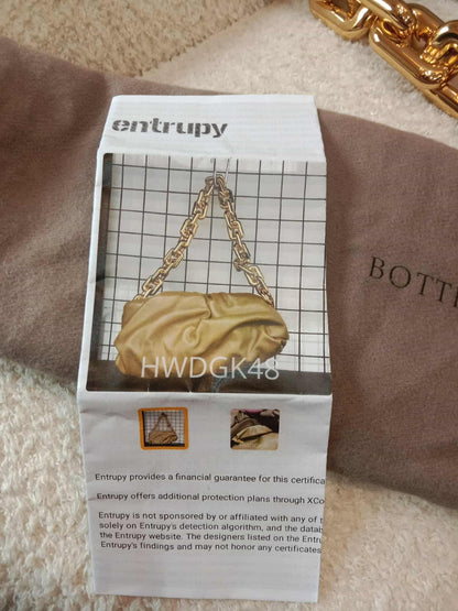 Bottega Veneta Chain Pouch Brown