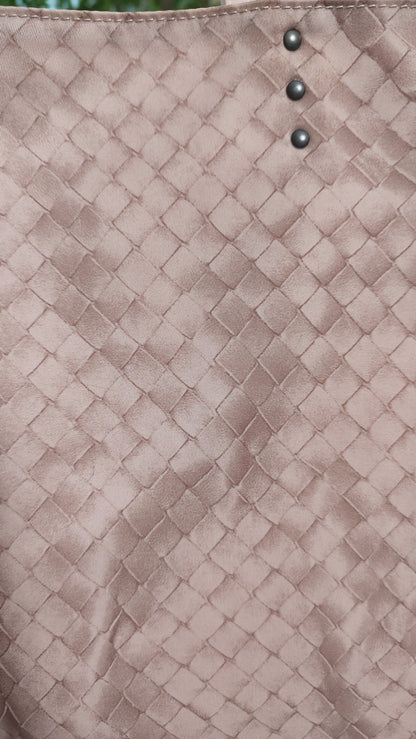 Bottega Veneta Intrecciolusion Tote Bag Pink