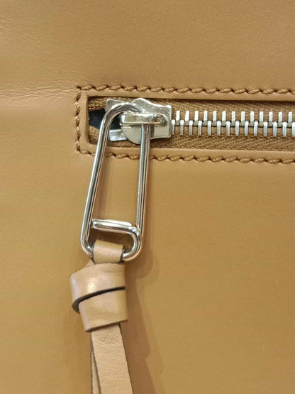 Fendi White Whipstitch Runaway Leather Satchel Bag