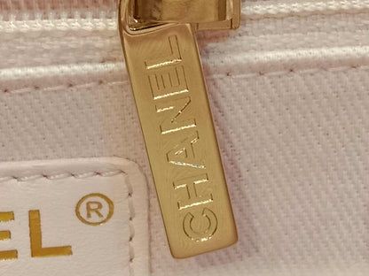 Chanel Business Affinity Light Pink Caviar Medium Microchipped