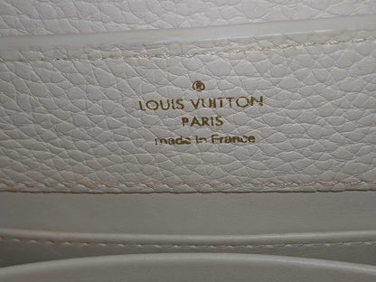 Louis Vuitton Mini Capucine Snakeskin Handle White