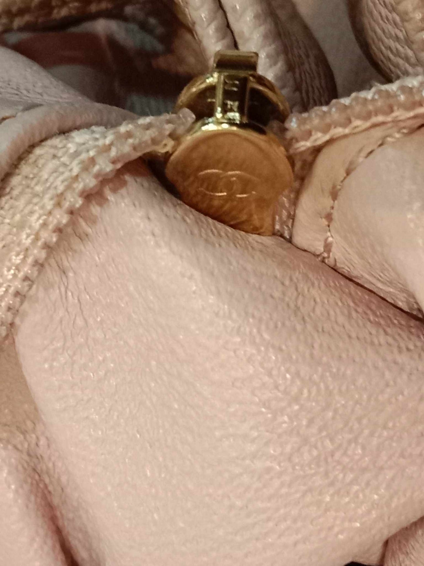 Chanel Quilted Caviar Business Affinity Light Pink Backpack Series 25