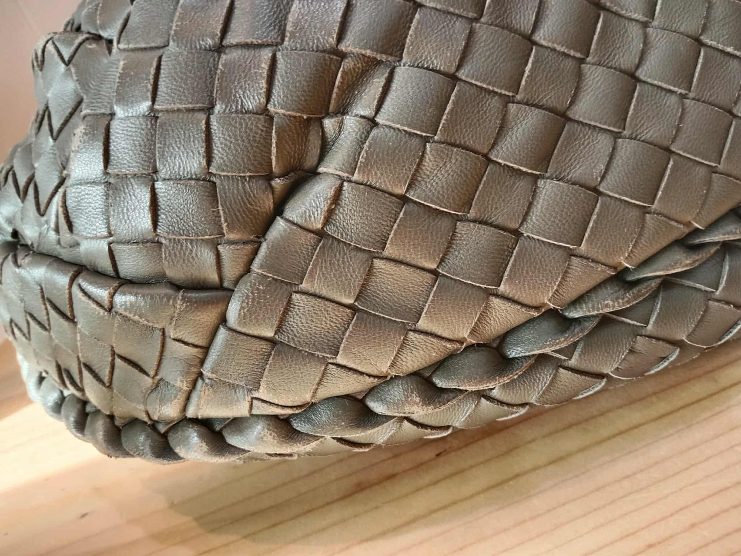 Bottega Veneta Belly Hobo Bag Gray
