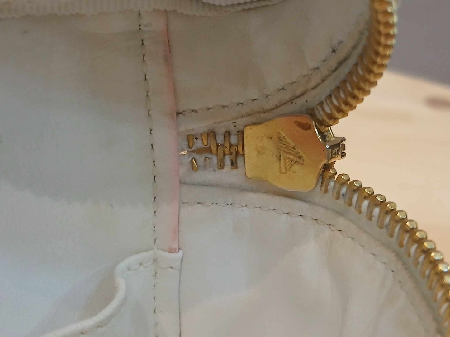 Chanel Belt Bag White Lambskin Series 2