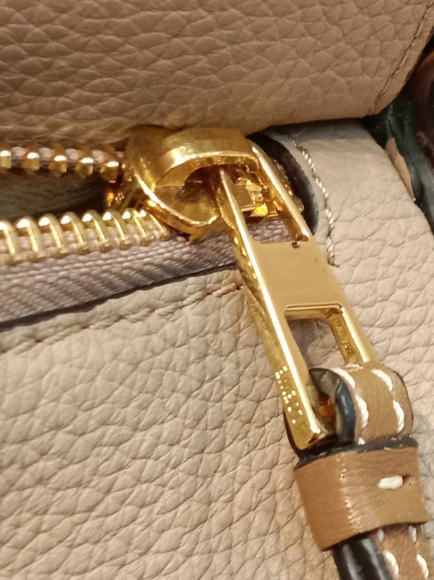 Loewe Puzzle Bag Bicolor Brown/Taupe Small
