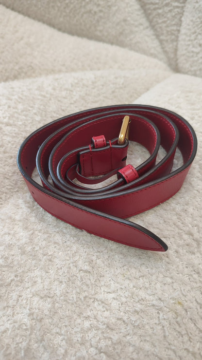 Gucci GG Marmont Beltbag Red