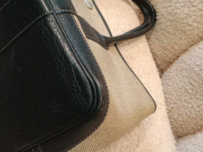 Hermes GPT 36 Canvas Beige/Brown Stamp F Square 2002