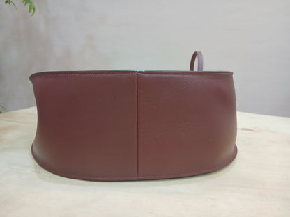 Celine Pameloto Hobo Bag Burgundy