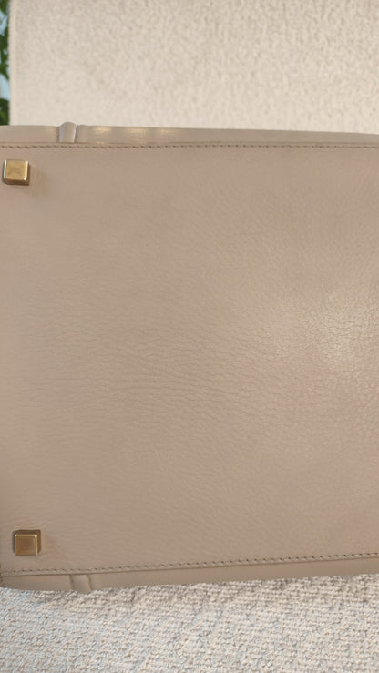 Celine Drummed Phantom Taupe Bag
