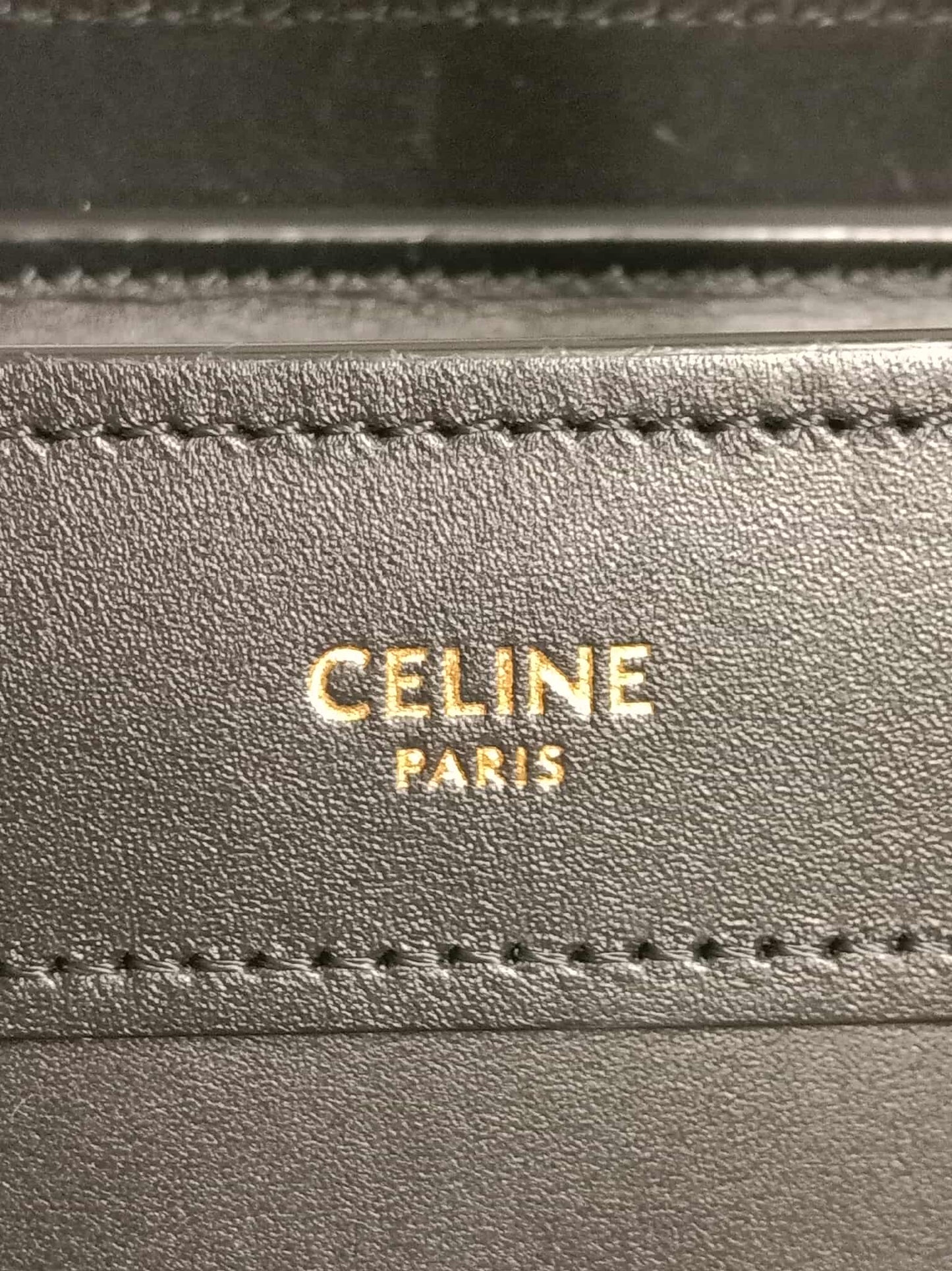 Celine Nano Luggage Bag Black