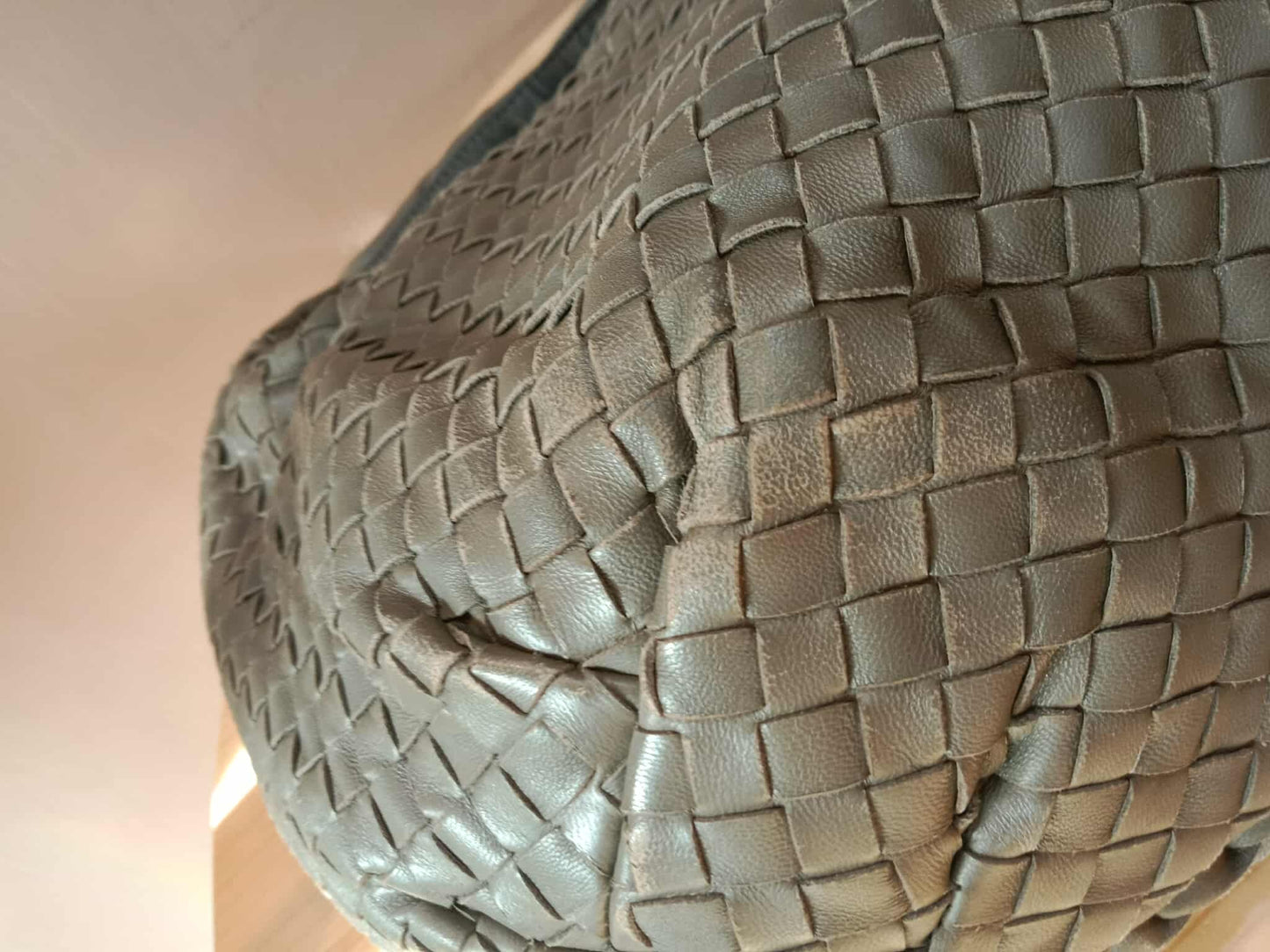 Bottega Veneta Belly Hobo Bag Gray