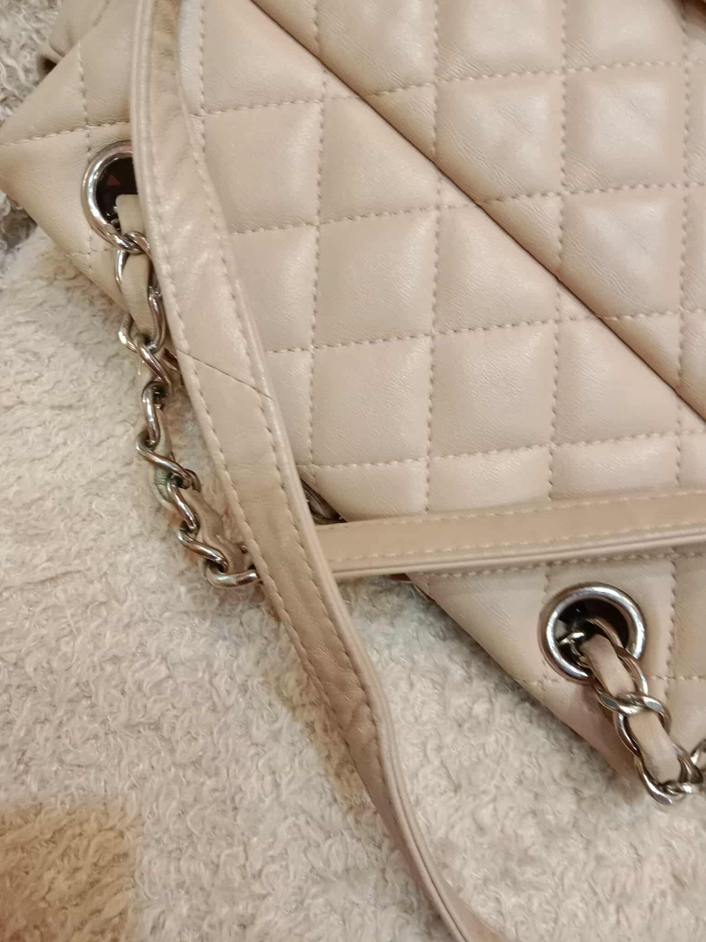 Chanel Urban Spirit Backpack Beige Series 22
