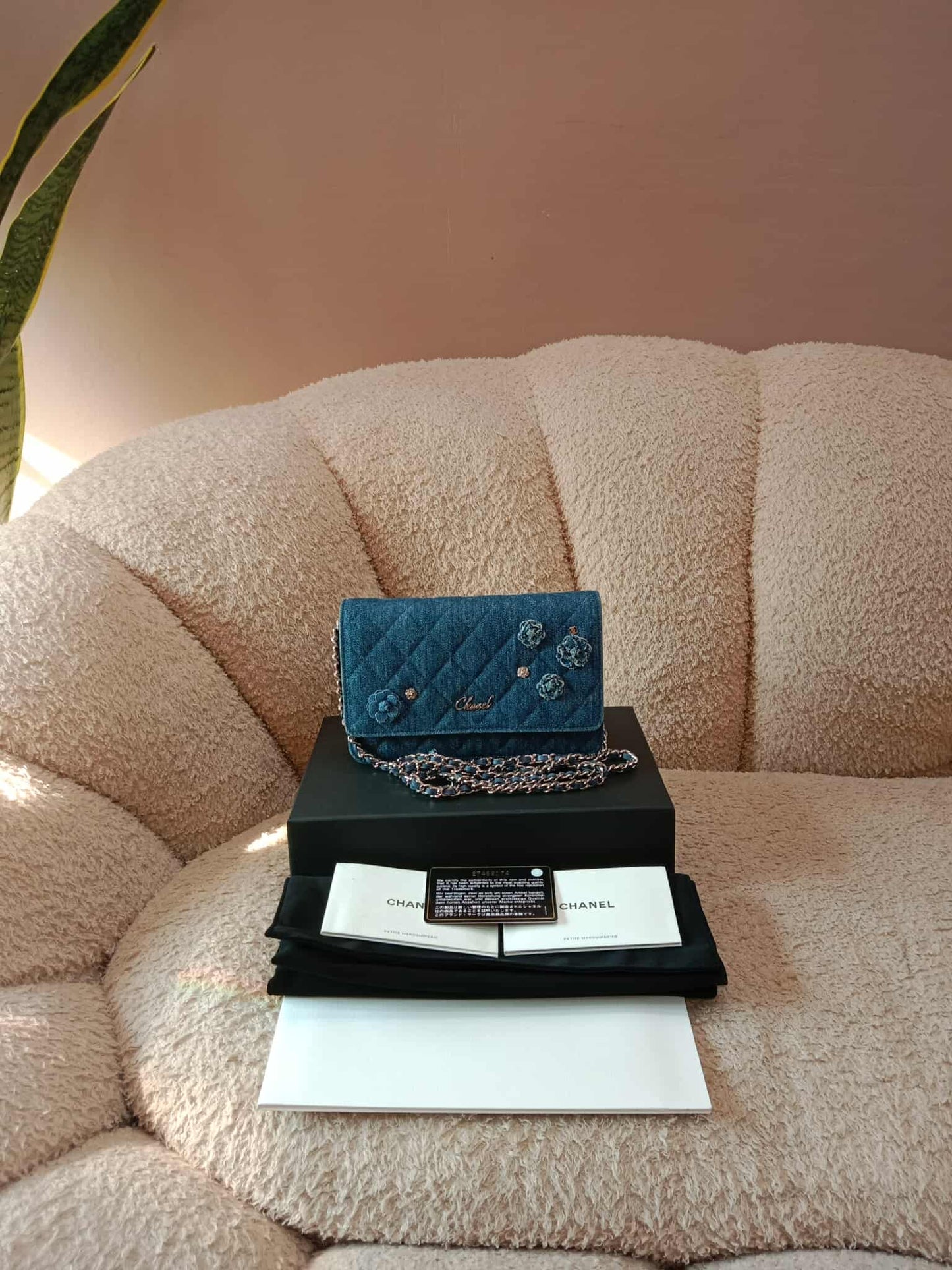 Chanel Wallet on Chain Denim Series 27