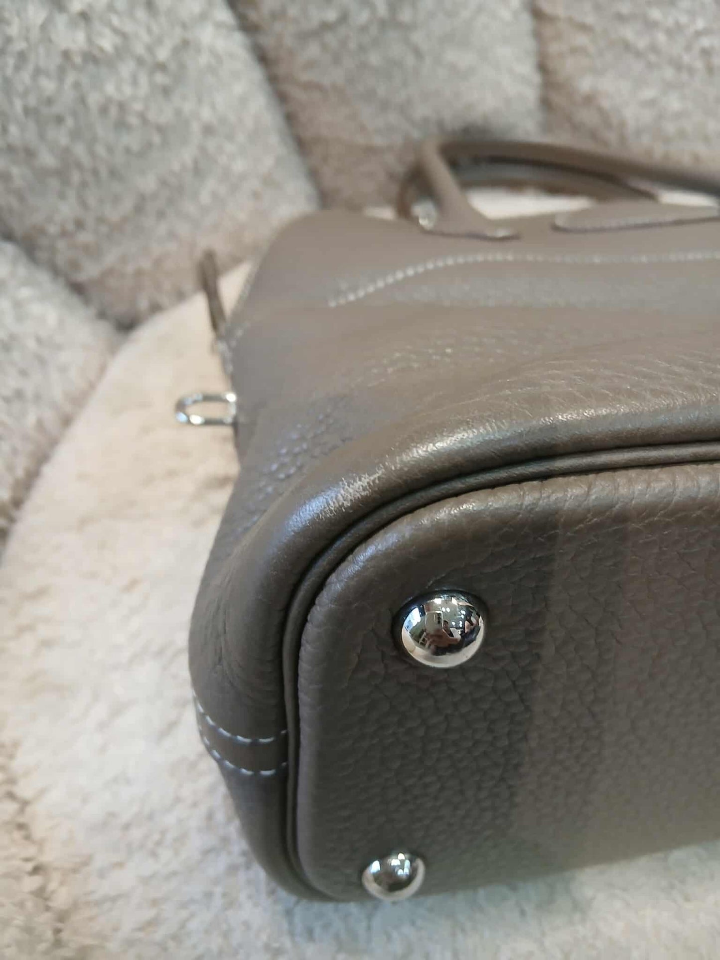 Hermes Bolide 31 Etoupe Clemence Stamp T 2015