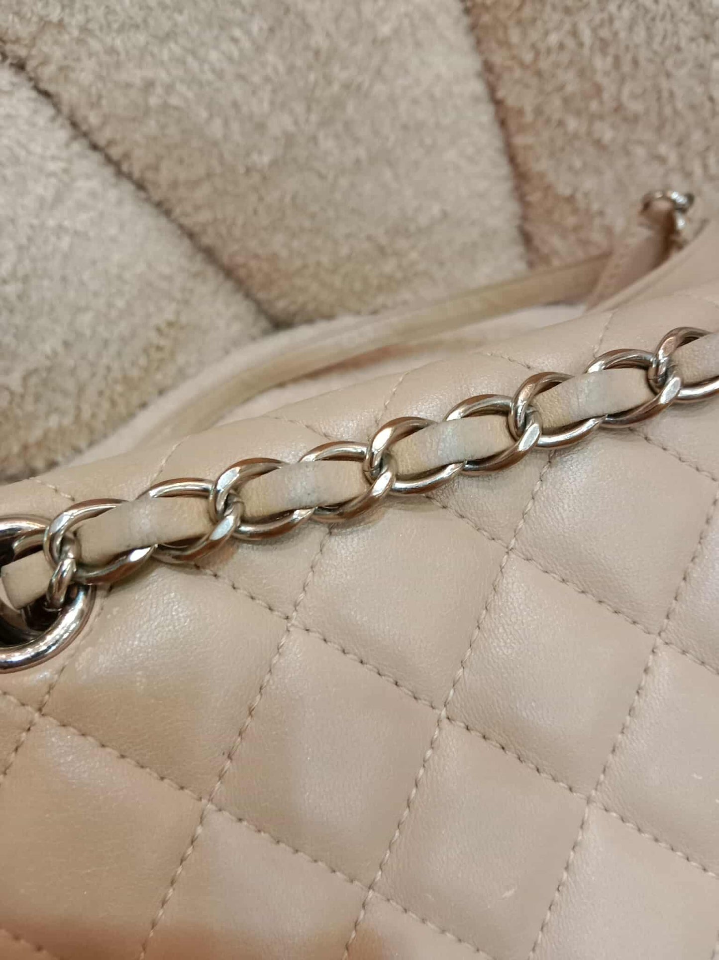 Chanel Urban Spirit Backpack Beige Series 22