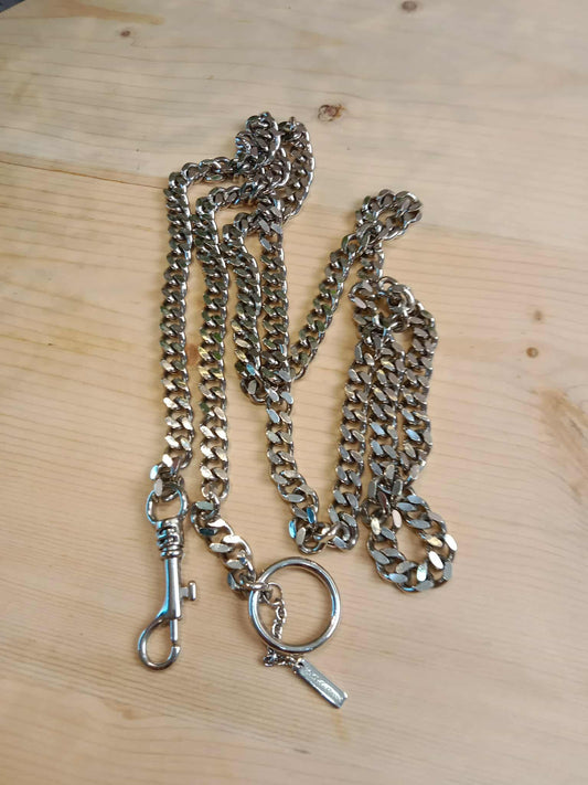 Dolce & Gabbana Silver Chain Belt